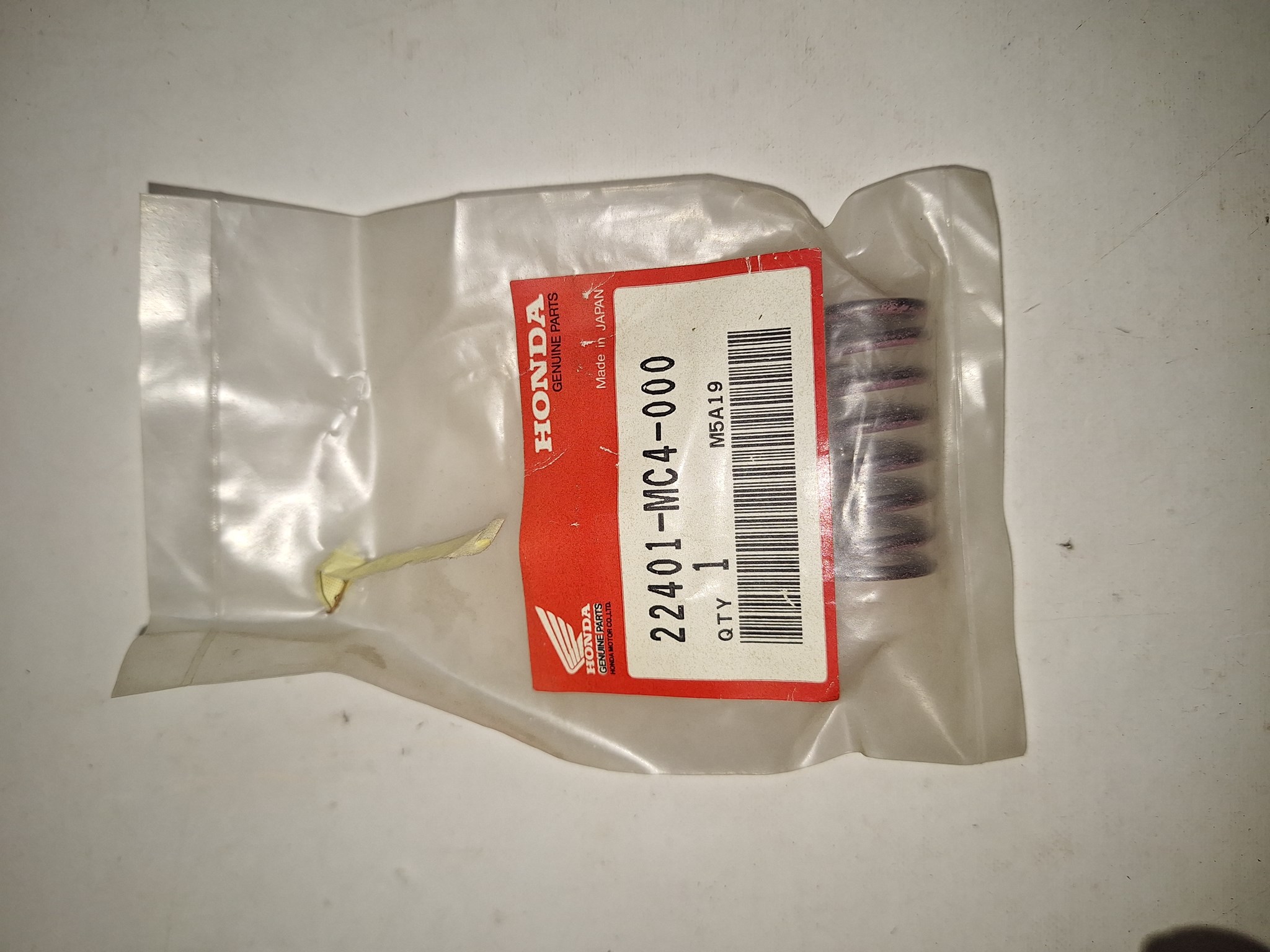 Picture of FEDER KUPPLUNG  22401-MC4-000 XL 500 RC